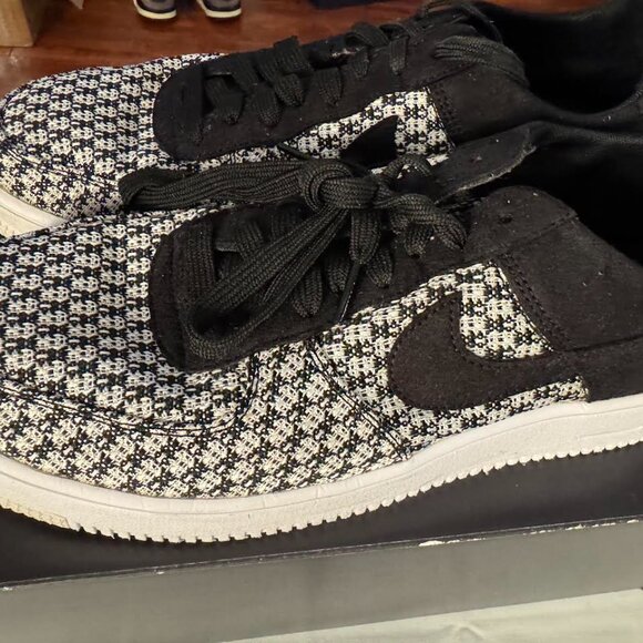 NIKE AIR FORCE 1 ULTRAFORCE CRFT BLACK, SIZE 10 - Picture 4 of 7